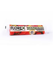 Florex 60 Litre Büzgülü Çilek Kokulu Kırmızı Çöp Torbası Poşeti / 65 x 70 Cm. - 10 Adetlik 1 Rulo (Mor)