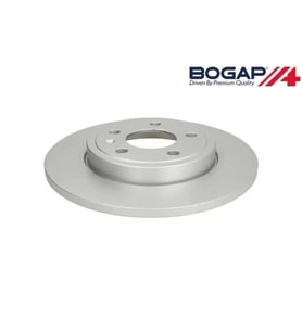 8E0615601MKIT Fren Diski Arka Takım 2 Adet Geomet Tip - Audi A4 2005-2008