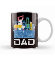 Dad Craftsman Tools Father Papa Poppa Dad Daddy Stepdad Kupa Bardak Porselen