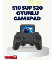 HDMI Destekli S10 Gamepad 520 Oyunlu TV’ye Bağlanabilir Atari 2025 Model