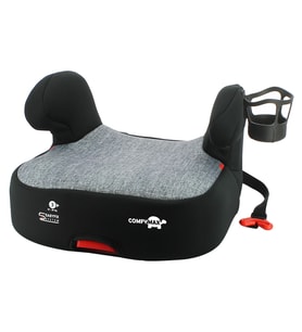 Comfymax SilverTech Isofixli Yükseltici 15-36kg Oto Koltuğu + Cup Holder (Çok Renkli)