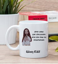 Kişiye Özel Sen Onu da Soğutursun Esprili Beyaz Kupa Bardak