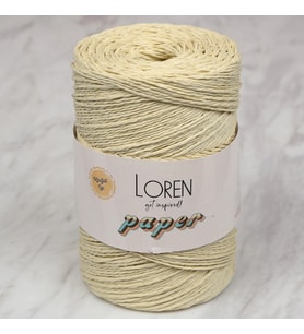 Loren Paper Açık Bej Kağıt İpi - RH41