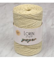 Loren Paper Açık Bej Kağıt İpi - RH41