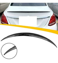 Mercedes C W205 AMG Bagaj Üstü Spoiler Parlak Siyah Spoyler Plastik İthal 2014-2019