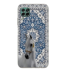 Huawei P40 Lite Uyumlu Baskılı Yumuşak Silikon Şeffaf Telefon Kılıfı