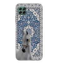 Huawei P40 Lite Uyumlu Baskılı Yumuşak Silikon Şeffaf Telefon Kılıfı