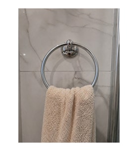 Krom Kaplama Banyo Havlu Askılığı