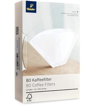 Beyaz Kağıt Filtre 4 Numara 80 Adet