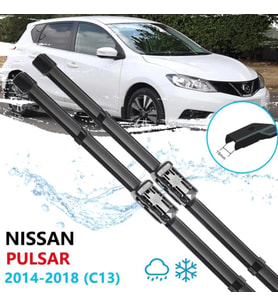 Nissan Pulsar Ön Cam Muz Silecek Takımı 2014-2018