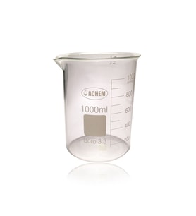 1000ml Kısa Form Cam Beher
