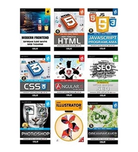 Süper Modern Web Tasarım Seti (9 Kitap Takım) (Krem)
