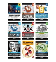 Süper Modern Web Tasarım Seti (9 Kitap Takım) (Krem)