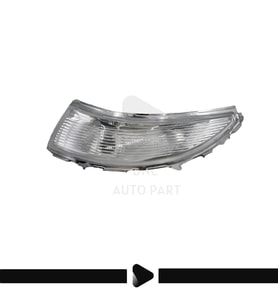 Renault Clio 4, Captur için Ayna Sinyal Lambası-Sol (Gri)
