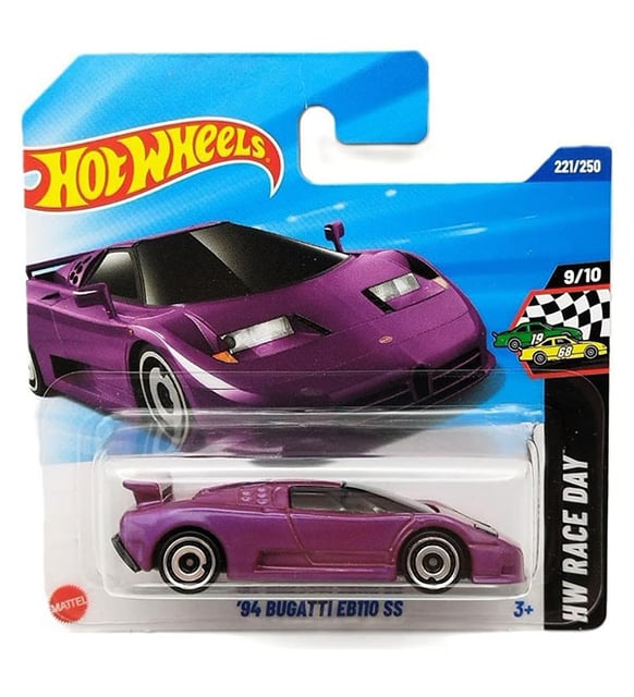 Hot Wheels '94 Bugatti EB110 SS - Mor (1/64) 2025 Serisi