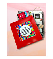 Askere Hediye veya Askerden Sevgilisine Hediye Sevgiliye Doğum günü Hediye Seti Hazır Kutu  DGsoldi3 (Karışık)