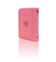 Büyük Cep Boy Kur'an-ı Kerim (Pembe Renk, Kılıflı, Mühürlü)