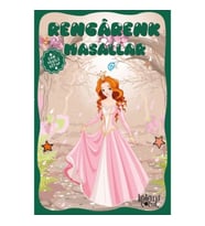 Çocuklar için Hayal ve Odak Geliştirici Rengarenk Masallar Çam Yeşili Kitap