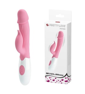 Pretty Love Peter Tavşan Figürlü 30 Titreşimli Klitoral Mastübatör