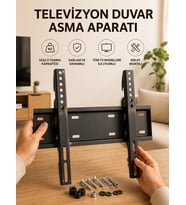 Northcity 32-55 İnç Uyumlu 40 Kg Taşıma Kapatiseli Duvar Asma Aparatı