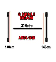 ABI30-1408 8 IŞINLI 140CM PHOTOELECTRIC BEAM DEDEKTÖR / PENCERE IŞIN BARİYERİ