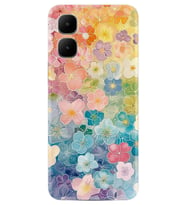 Infinix Smart 10 Kılıf Boutique Baskılı Resimli Şahane Çiçekler Pcode -063