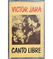 (Plak Değildir KASET tir) Victor Jara Canto Libre Kaset