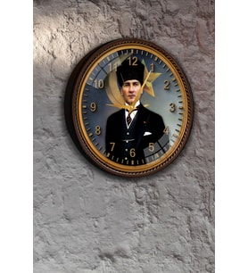Atatürk Duvar Saati - 29 cm