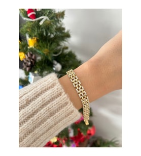 KADIN 14K GOLD XUPİNG ÖZEL SERİ ALTIN BİLEKLİK VİP BİLEKLİK