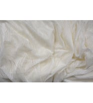 KDK 2580 DESEN KREM RENK TEK KANAT Hazır dikilmiş Pileli Fon Perde 300*260 cm (Beyaz)