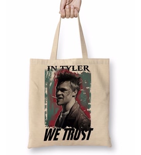 Clube da luta em Tyler Durden Bez Çanta Uzun Saplı