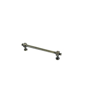 Kale Mat Füme 160 mm Metal Kulp – 5 Adet  Modern Mat Yüzeyli Dolap & Çekmece Kolu