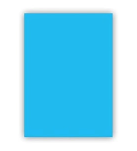 Umur Fosforlu Fon Kartonu (fluo) 160 Gram 50 x 70 Cm Fosforlu Mavi (100 Lü Paket)
