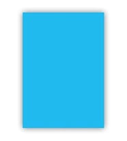 Umur Fosforlu Fon Kartonu (fluo) 160 Gram 50 x 70 Cm Fosforlu Mavi (100 Lü Paket)