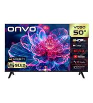 Onvo 50VQ90F3UA 4K Ultra HD 50" 127 Ekran Uydu Alıcılı Google Smart QLED TV