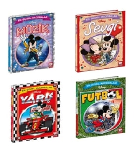 Disney Çizgi Roman Serisi 4 Kitap