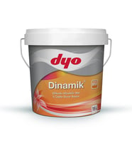 DYO (6278) 15LT DİNAMİK MAT SİLİKONLU SİLİNEBİLİR İÇ CEPHE DUVAR BOYASI