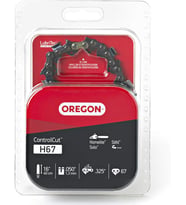 Oregon H67 Controlcut 16 Inç Motorlu Testere Zinciri, Homelite, Stihl, Solo Gri