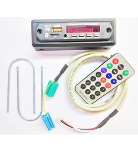 Renault Megane-Clio-Kangoo 12V Usb-Bluetooth-Aux-Mp3 Dekoder