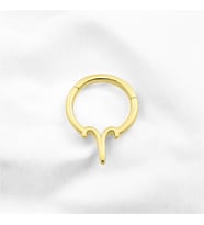 Glorria Altın Koç Burcu Halka Helix Piercing