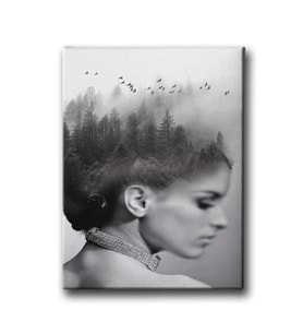 Woman Canvas Tablo MİND322
