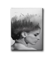 Woman Canvas Tablo MİND322