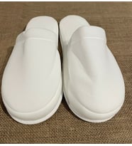 Çift Kat Polyester Havlu Süslenebilir Lohusa Terliği Kalın Sünger Taban  Otel Banyo Terlik