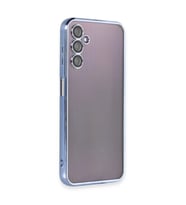 Samsung Galaxy A14 4G Kılıf Razer Lensli Silikon - Açık Mavi