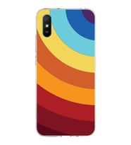 Xiaomi Redmi 9A Uyumlu Kapak Renk Cümbüşü Tasarımlı Şeffaf Silikon Kılıf
