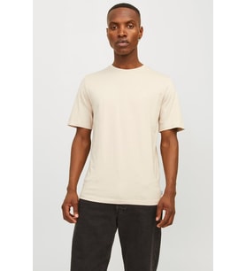 Jack & Jones JJEORGANIC Erkek Basic Tişört – Bisiklet Yaka, Organik Pamuk