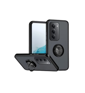 Xiaomi Redmi 15 4g Montreal Yüzüklü Silikon Kapak - Siyah