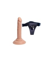 Ve Vajinal Kullanıma Uygun 13 Cm Kemerli Belden Bağlamalı Penis