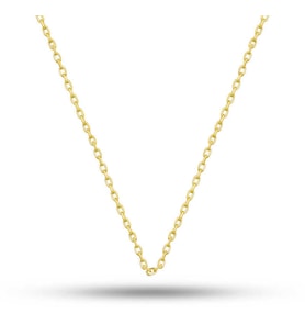 Gümüş Gold 0.30 Mikron 50 Cm Forse Kadın Zincir