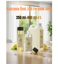 Bayrama Özel 3’lü Kolonya Seti - Ekonomik Paket (250ML + 400ML + 1L)